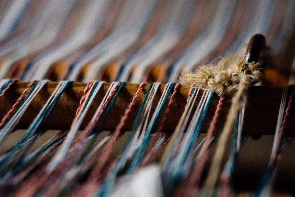 Pormenor do tear de Fernanda