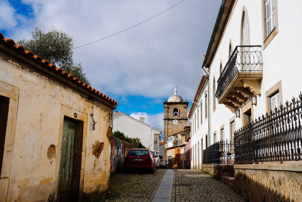Centro da aldeia do Alcaide