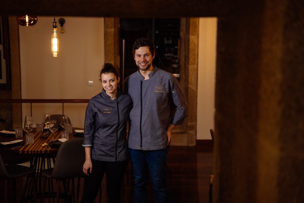 Chefs Roberto Lopes e Ana Batista