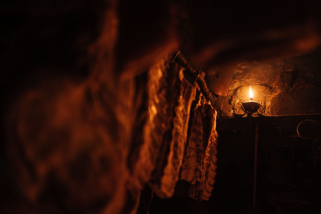 Fumeiro na casa de António Pires