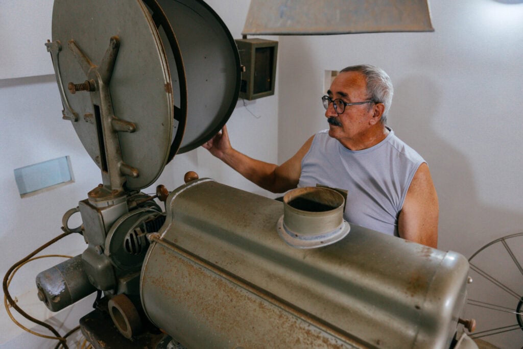 Nuno Martins no cineteatro de Mina de São Domingos