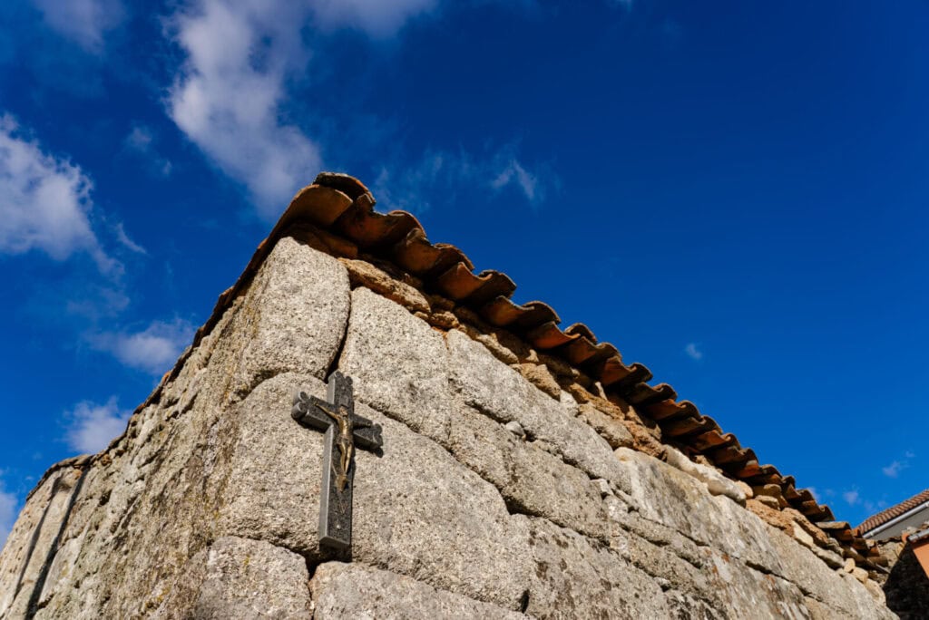 Pormenor arquitetónico na aldeia