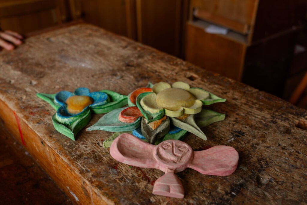 Artesanato de madeira