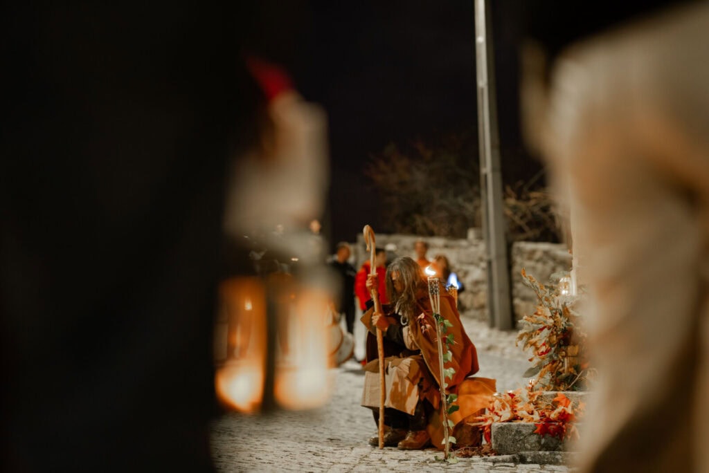 Representação teatral da lenda de São Martinho