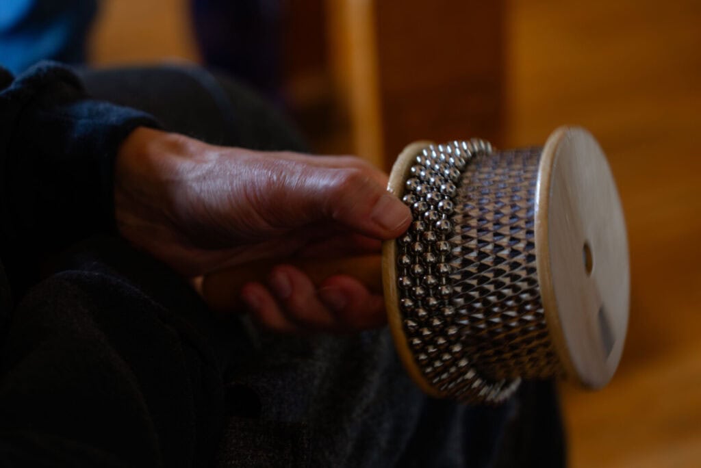 Ensaio do grupo Pé Coxinho