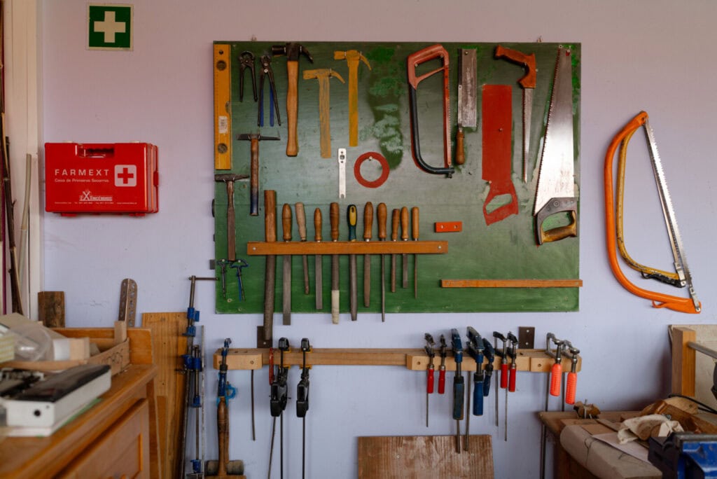 Ferramentas da carpintaria da ASTA