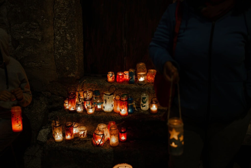 Lanternas no magusto da ASTA