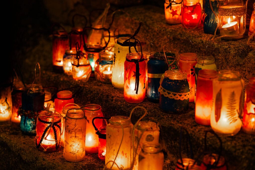 Lanternas no magusto da ASTA