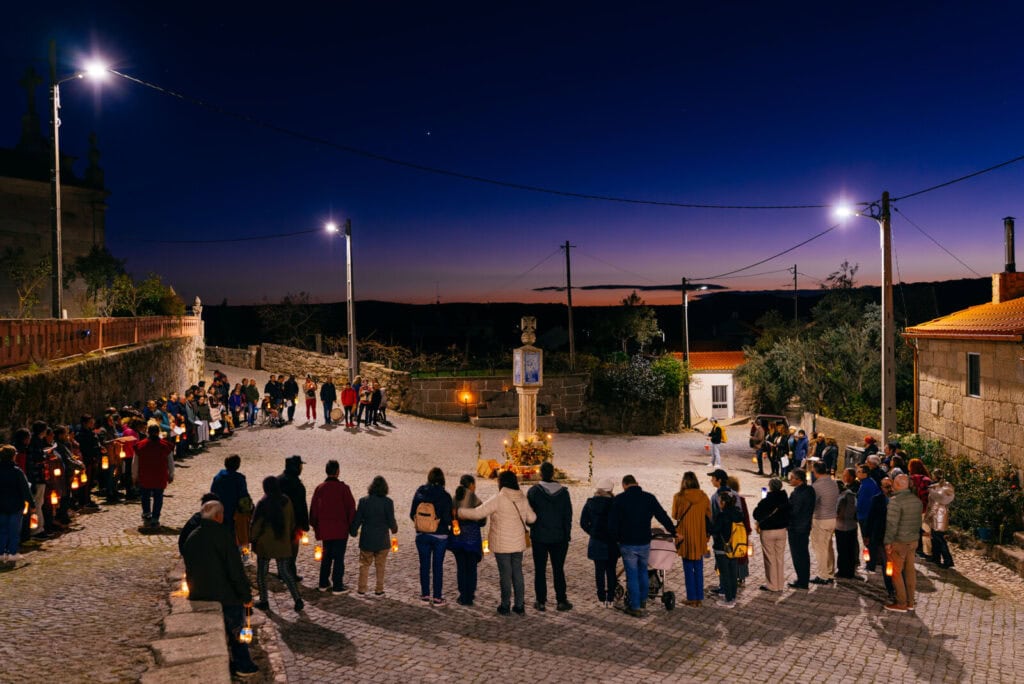 Representação teatral da lenda de São Martinho