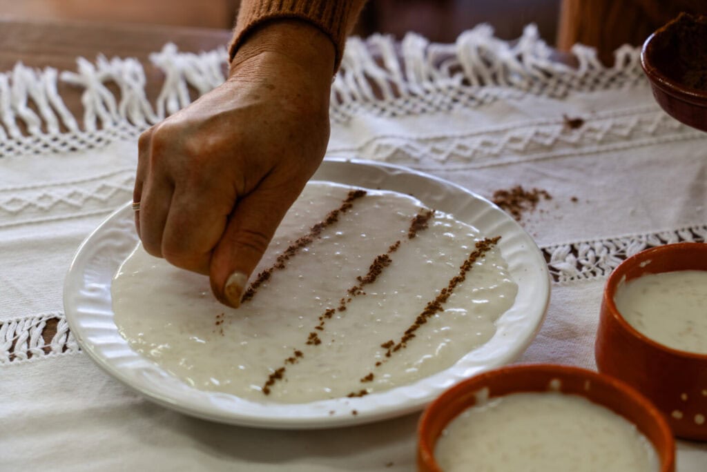 Arroz doce típico de Almalaguês