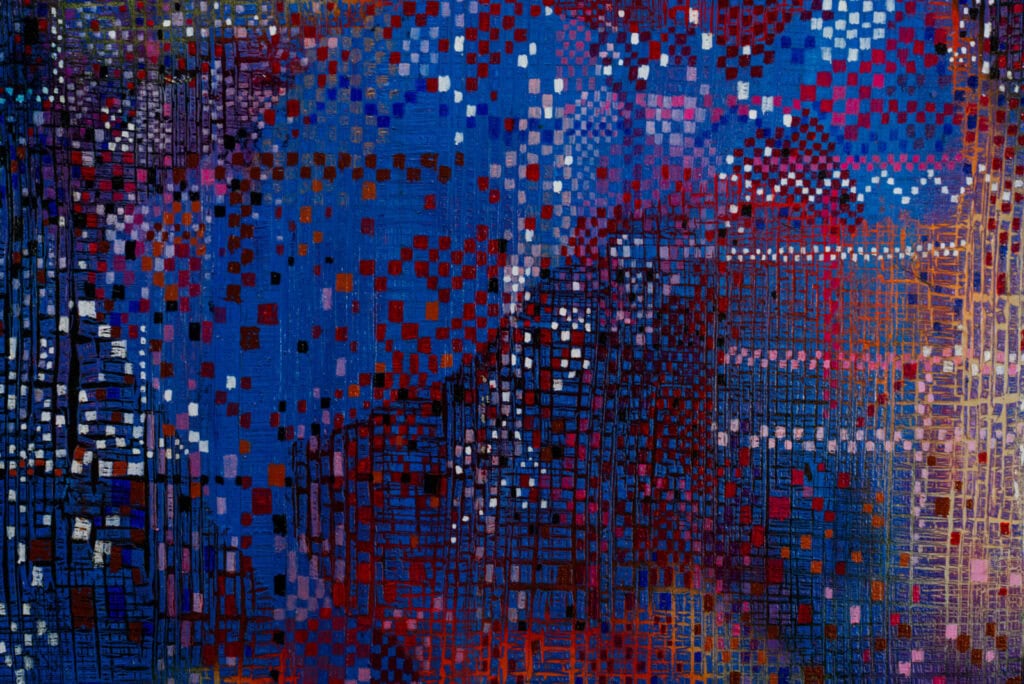 Pormenor de um quadro de Vitor Costa