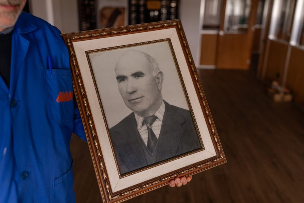 Fotografia do pai de Altino Gonçalves, fundador da MAM