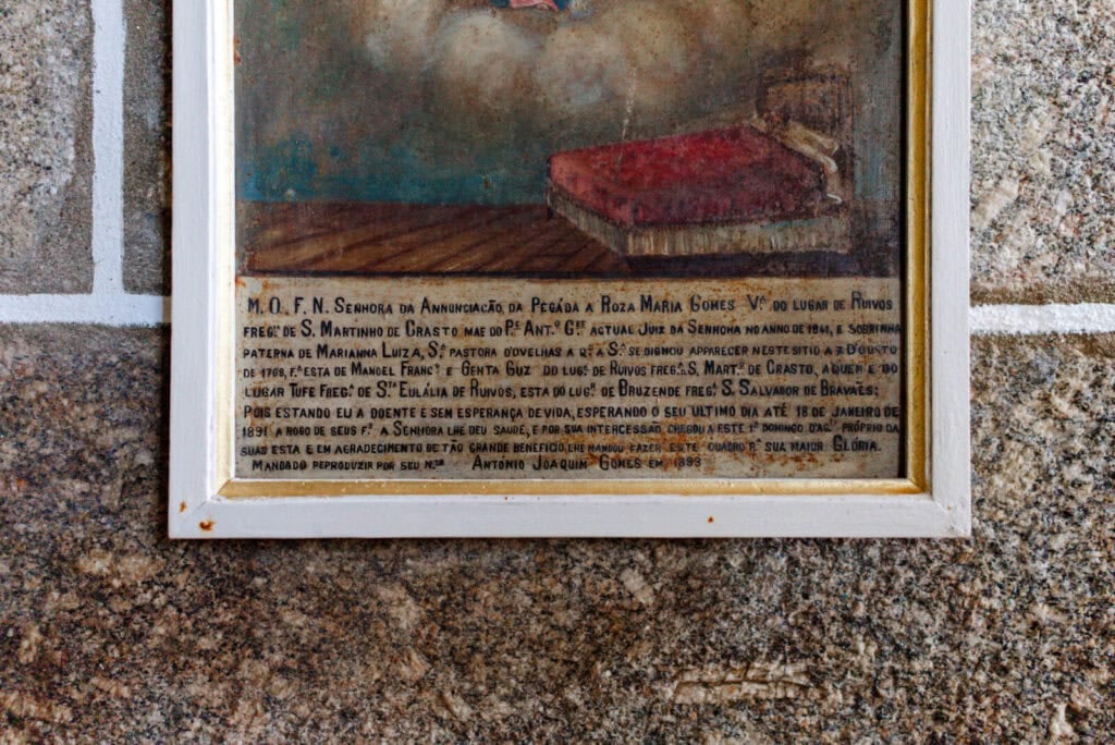 Capela de Nossa Senhora da Pegadinha, Bravães