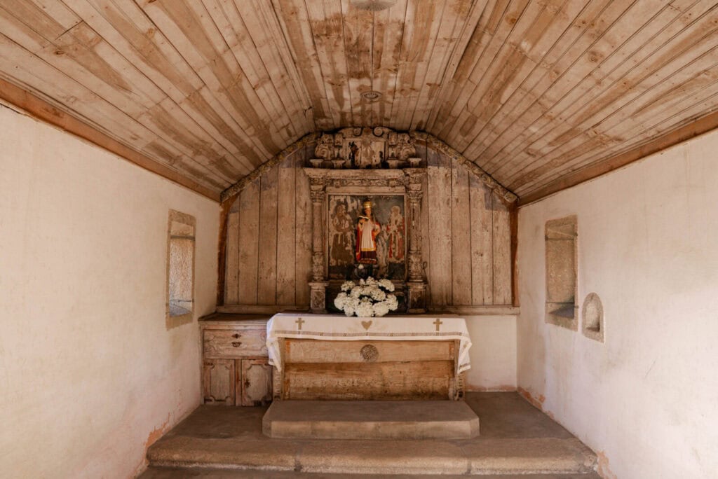 Interior da Capela de São Gregório