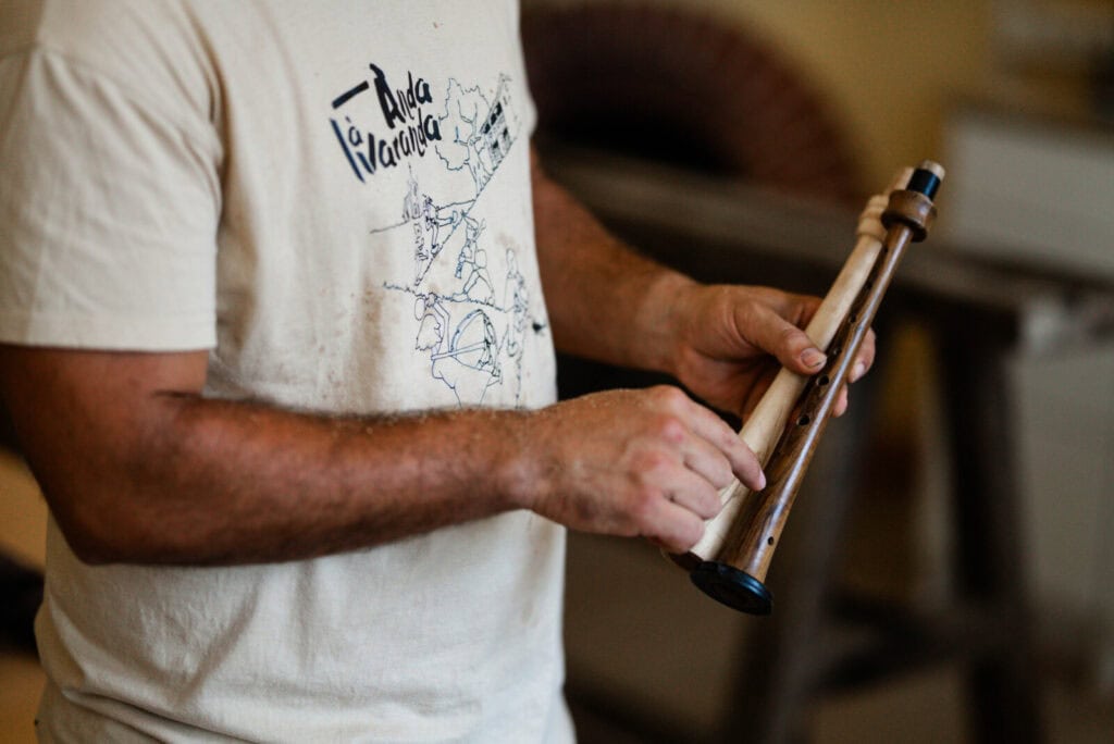 Construção de gaitas de Bravães