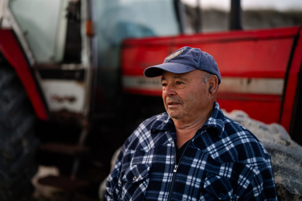 Altino Augusto Neno na Praia de Mira